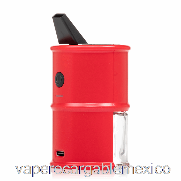 Vape Recargable Ooze Electro Barril E-rig Rubí Rojo
